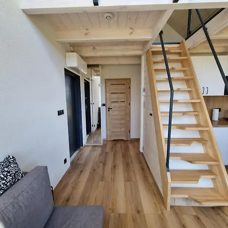 Przystan Lubie Сasa de vacaciones Linowo (Drawsko)