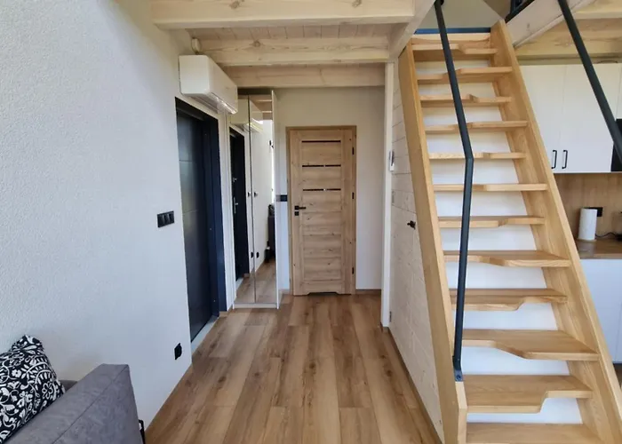 Przystan Lubie Сasa de vacaciones Linowo (Drawsko)