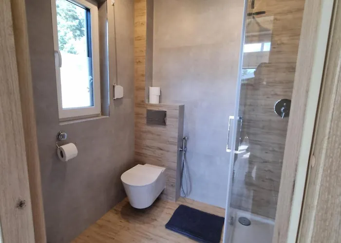 Przystan Lubie Сasa de vacaciones Linowo (Drawsko)