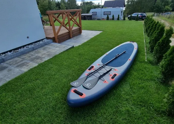 Przystan Lubie Сasa de vacaciones Linowo (Drawsko)